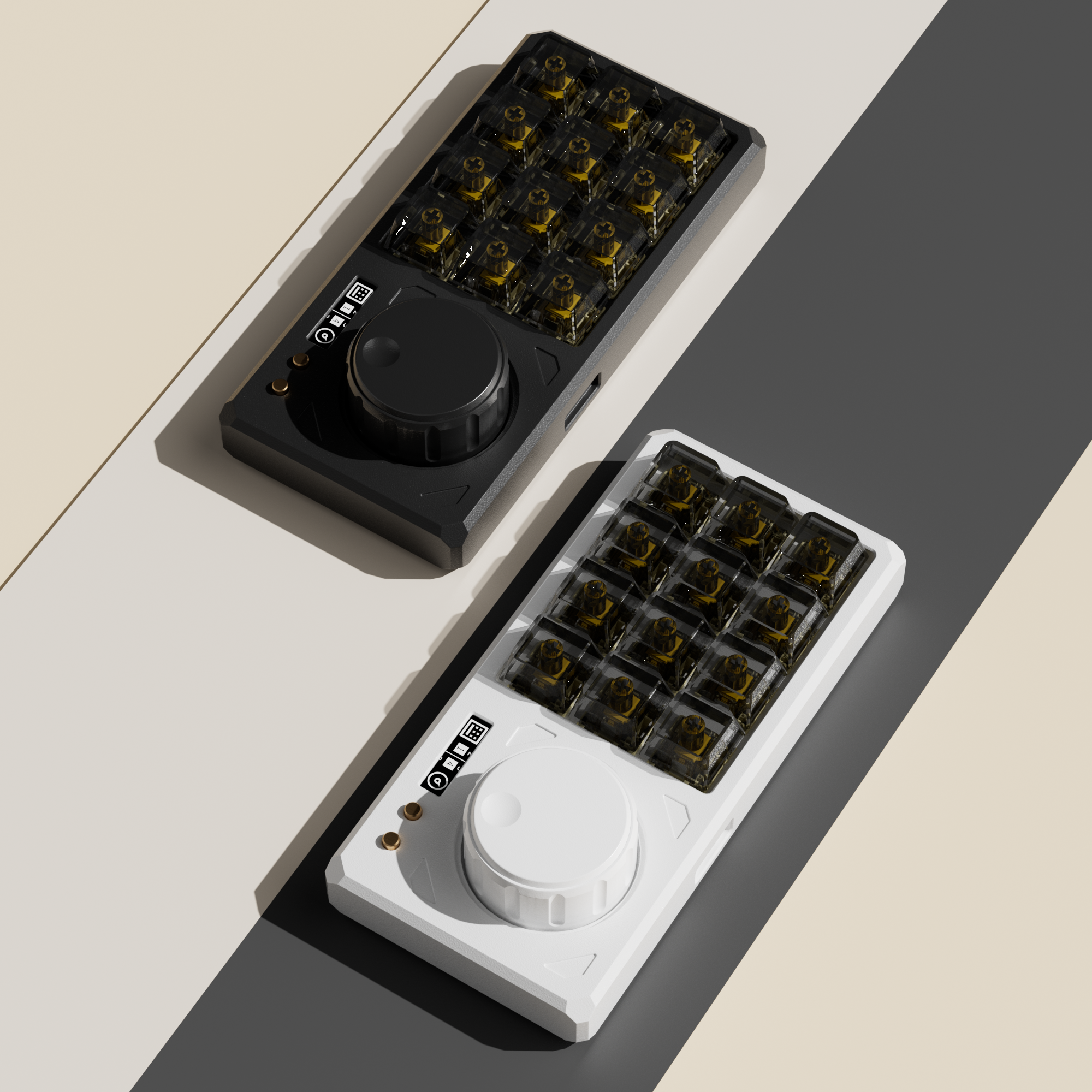 ForcePad Motorized Knob Mechanical Keyboard